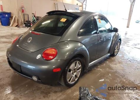2004 Volkswagen New Beetle Turbo S из США, поврежденный, VIN 3VWFE31C34M416923